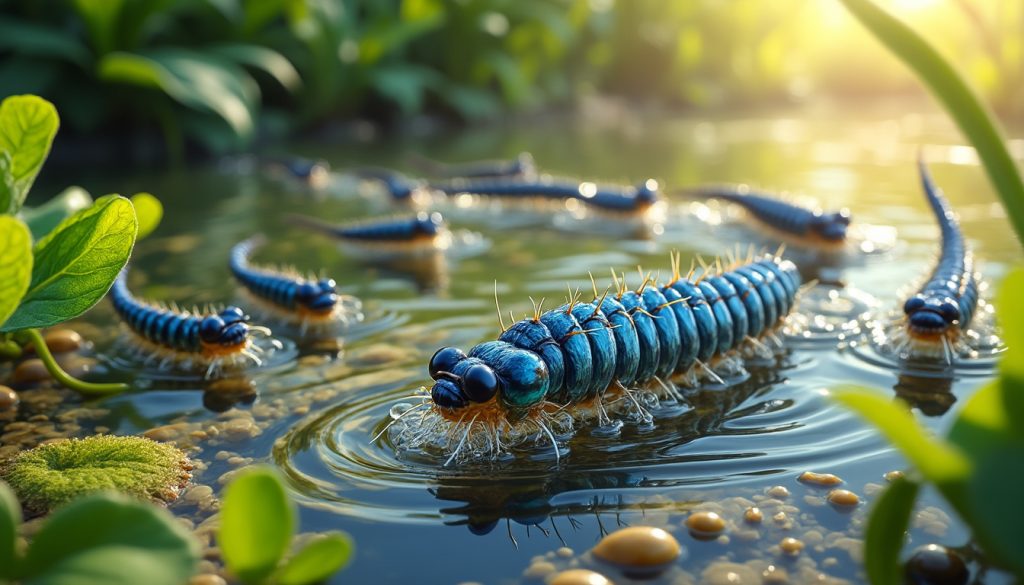 découvrez le fascinant cycle de vie des larves de libellule, de l'œuf à l'adulte. apprenez les différentes étapes de leur développement, leurs habitats et leur rôle dans l'écosystème aquatique.