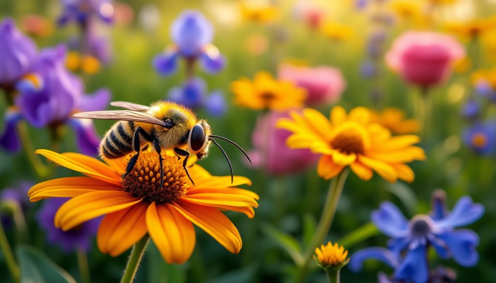 découvrez l'importance de la mouche abeille, un pollinisateur clé pour la biodiversité. apprenez comment cet insecte contribue à la pollinisation des plantes et au maintien des écosystèmes, tout en révélant des faits fascinants sur son mode de vie et son rôle dans la nature.