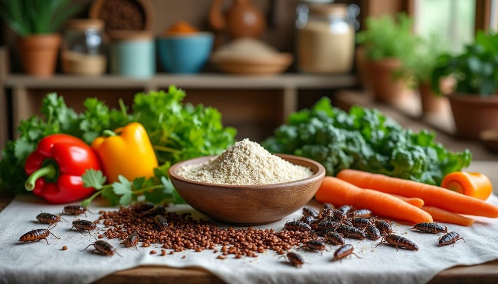 découvrez la farine d'insecte, une source de protéine durable et écologique qui révolutionne l'alimentation. apprenez ses avantages nutritionnels, son impact environnemental réduit et comment elle peut enrichir votre régime alimentaire de manière innovante.